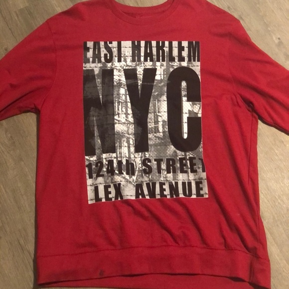 Red NYC Sweatshirt - Picture 2 of 3
